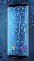 Waterdrops - Real Rain Live Wallpaper poster