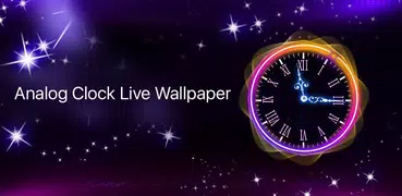 Schöne Analoge Uhr Live Wallpaper