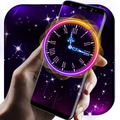 Running Clock Live Wallpaper APK download