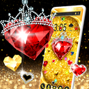 3D Diamond Heart Wallpaper APK