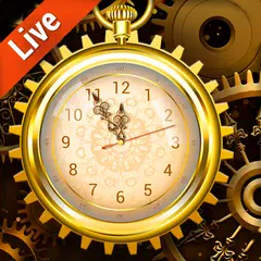 Retro Golden Clock Wallpaper Live 2019 APK download