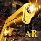 3D Broken-screen Gun Live Wallpaper & Launcher icon