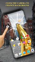 3D Broken-screen Gun Live Wallpaper & Launcher screenshot 3