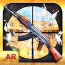 Transparent Gun shooting Live Wallpaper & Launcher APK