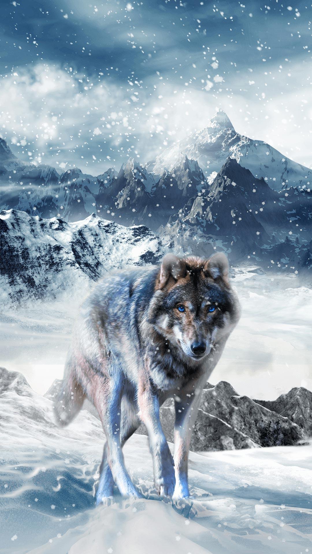 Ice Wolf Live Wallpaper for Android - APK Download