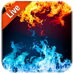 Schöne Eis und Feuer Live Wallpaper APK Herunterladen