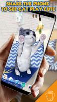 3D Cat Teaser Live Wallpaper скриншот 2