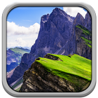 HD Nature Mountain Live Wallpaper & Background আইকন