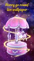 3D Merry-go-round Live Wallpaper & Launcher Free Ekran Görüntüsü 3