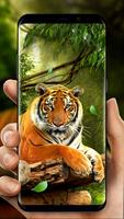 सुंदर बाघ लाइव वॉलपेपर पोस्टर