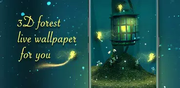 3D Forest & night  Live Wallpaper for Free