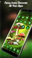 3D Nature Forest Mushroom Live Wallpaper &Launcher скриншот 2
