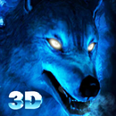 3D Ice Wolf Live Wallpaper APK