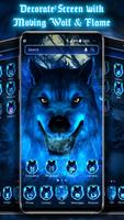 3D Ice Wolf Live Wallpaper ảnh chụp màn hình 2