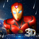 3D Iron Hero Live Wallpaper APK