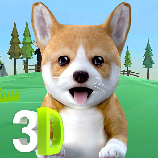 3D Cute Puppies Animated Live Wallpaper & Launcher