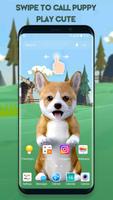 3D Cute Puppies Animated Live Wallpaper & Launcher capture d'écran 1