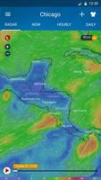 Radar météorologique et météo mondiale Affiche