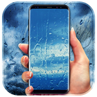 Raindrops Live Wallpaper HD آئیکن