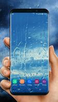 Raindrops Live Wallpaper HD โปสเตอร์