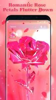 3D Pink Rose Live Wallpaper Ekran Görüntüsü 2