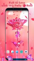 3D Pink Rose Live Wallpaper Ekran Görüntüsü 3