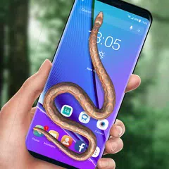 Snake on Screen Live Wallpaper & Launcher Prank アプリダウンロード