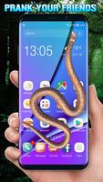 Snake on Screen Live Wallpaper & Launcher Prank ảnh chụp màn hình 2