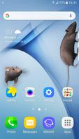 3D Rat on Screen Live Wallpaper & Prank Launcher ảnh chụp màn hình 1