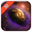 3D Outerspace Galaxy Live Wallpaper