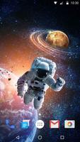 Space Style Live Wallpaper Free اسکرین شاٹ 1