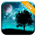 Live Wallpaper Starry Night آئیکن