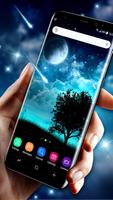 Live Wallpaper Starry Night اسکرین شاٹ 1