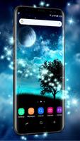 Live Wallpaper Starry Night ảnh chụp màn hình 2