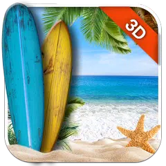 Schöne Sommerstrand Live Wallpaper APK Herunterladen