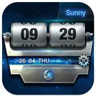 Daily weather forecast widget icon