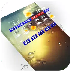 天気予報ウィジェット