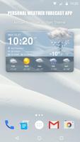 Daily weather forecast & weather report widget постер