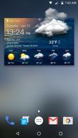 weather and temperature app Pro poster