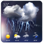 آیکون‌ Weather Forecast & Precipitation