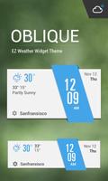 Clock Weather Cool Widget постер