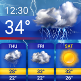 Free Weather Forecast App Widget biểu tượng