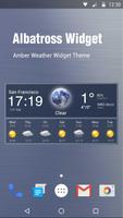 Wettervorhersage Widget Plakat