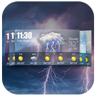 Widget de pronóstico del tiempo icono