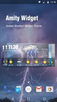 Widget de pronóstico del tiempo Poster