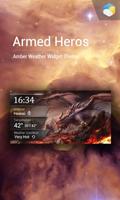Weekly Weather&Clock Widget Plakat