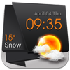 Icona 3D Clock Current Weather Free