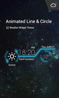 Animation Weather Cool widget ポスター