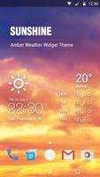 Transparent Weather Widgets постер