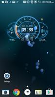 3 Day Clock Forecast Widget скриншот 1